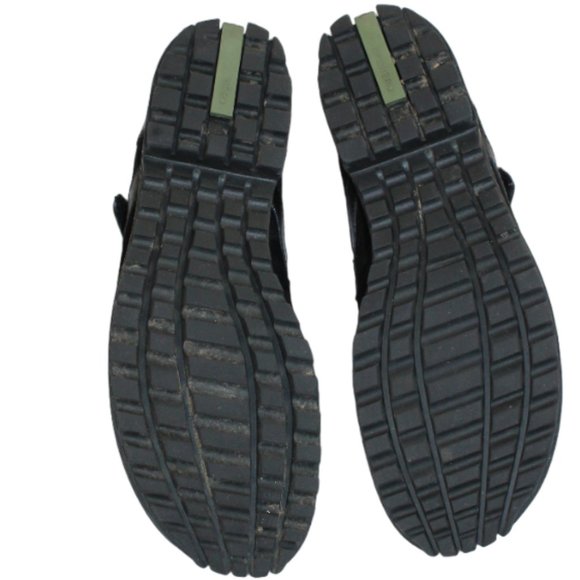 Donald Pliner Sports Black Leather Low Profile Chunky Lug Sole Hiker, Sze 8.5 - Picture 9 of 9